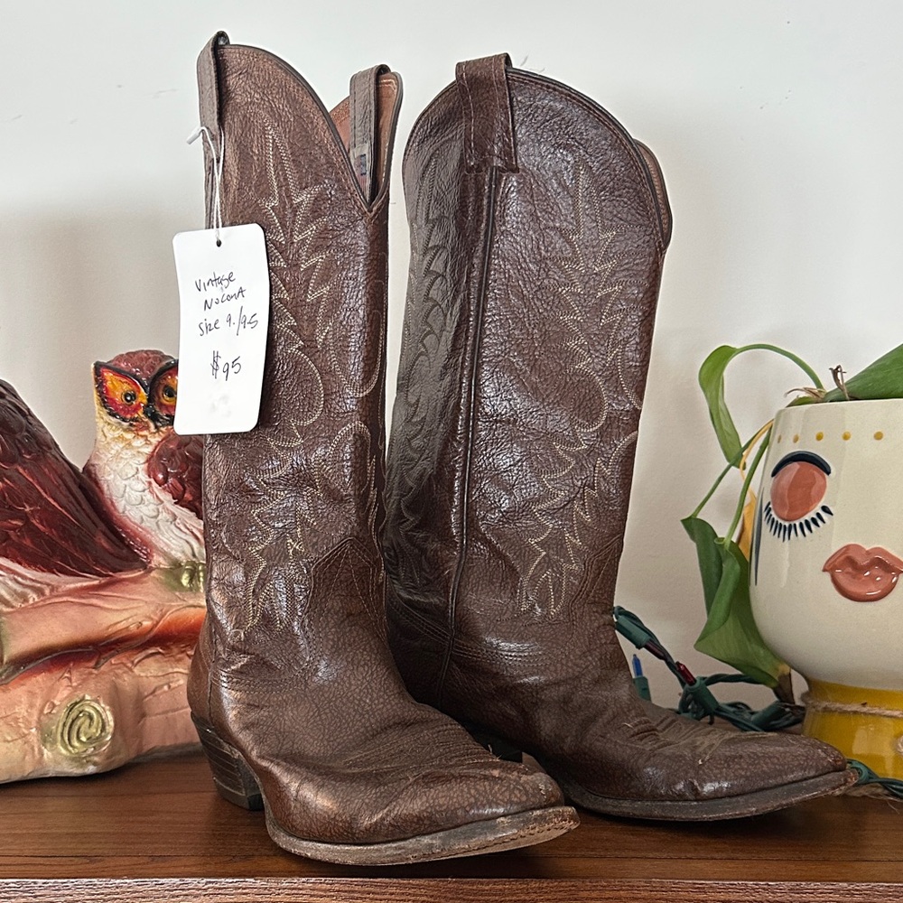 Vintage Nocona Cowboy Boots